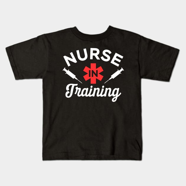 Nurse in Training - Nurses Student Kids T-Shirt by Shirtbubble